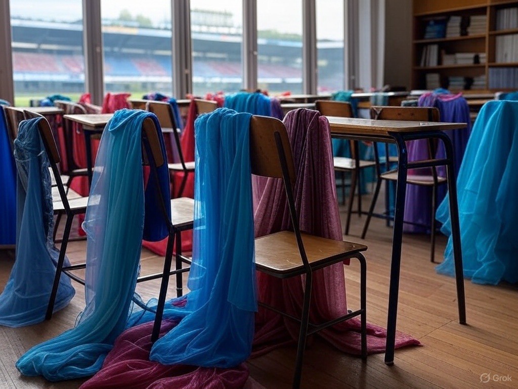 Barva. To. In? Kakšne barve je bil vaš maturantski?